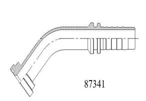 87341 SAE 3000PSI法蘭接頭系列